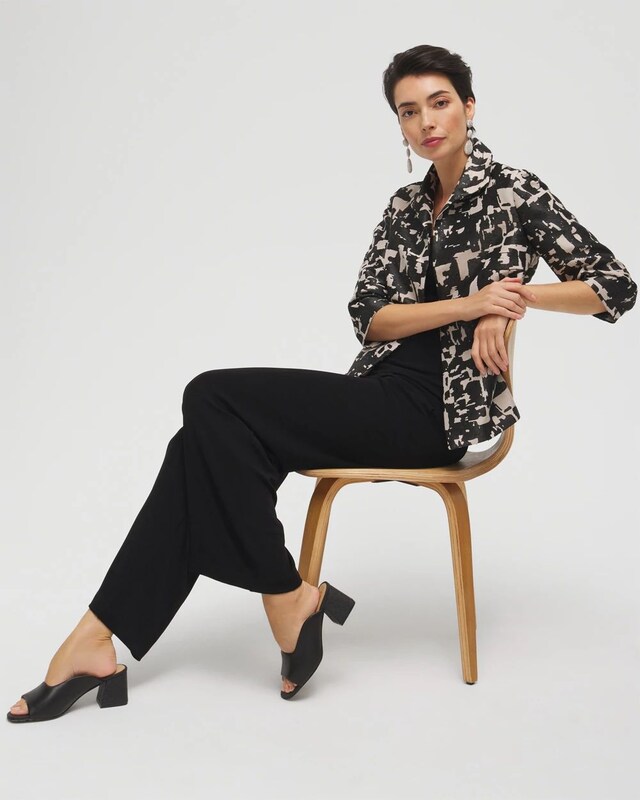 Travelers Collection Jacquard Jacket - image 2